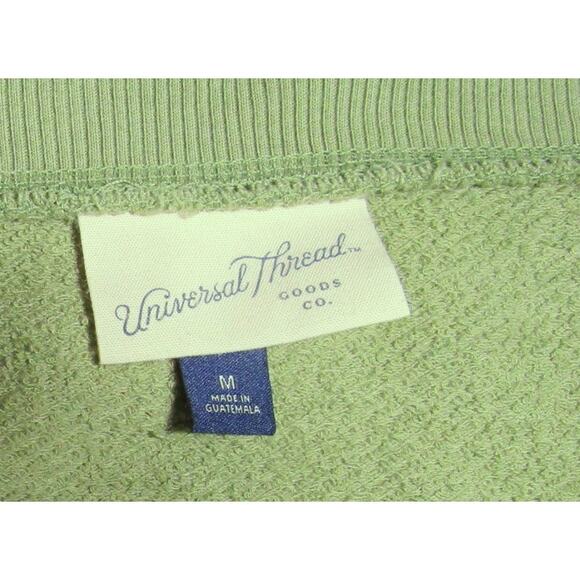Universal Thread Women's V-Neck Pullover Top Size Medium Sage Green Knit - Picture 6 of 7